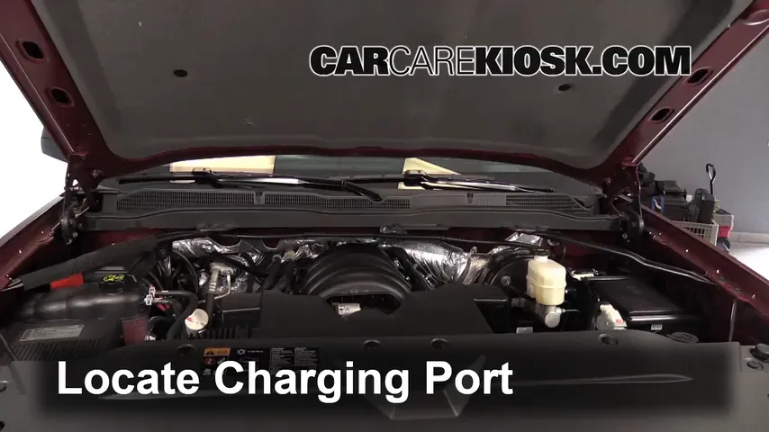 2014 Chevrolet Silverado 1500 LT 5.3L V8 FlexFuel Crew Cab Pickup Air Conditioner Recharge Freon